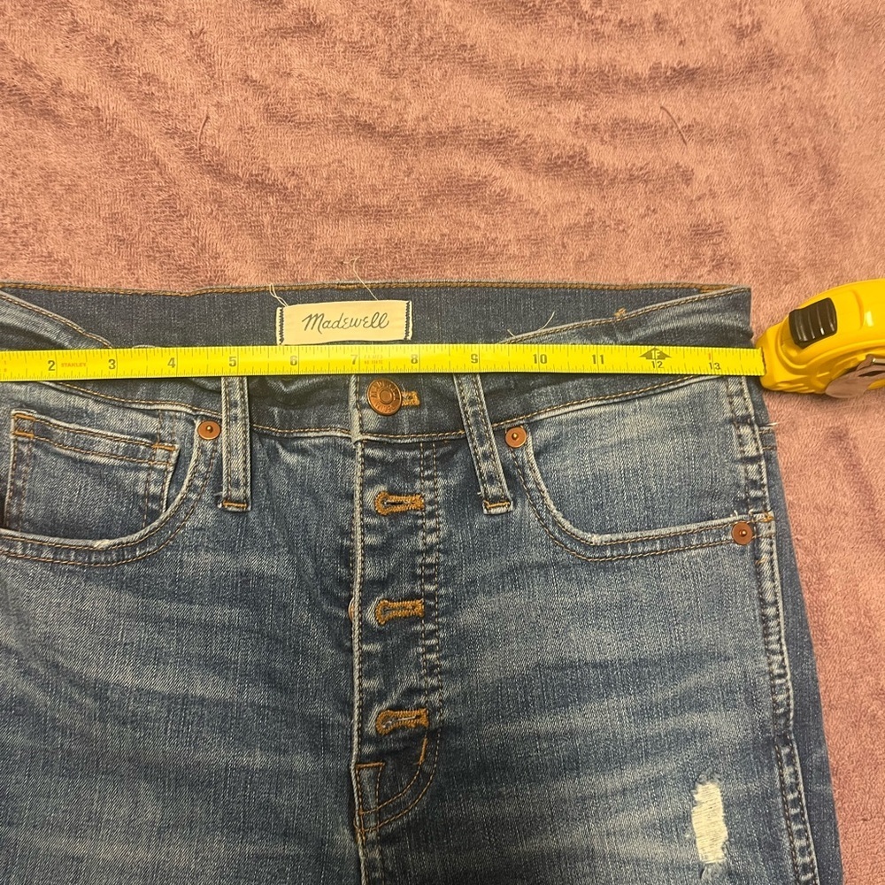 Madewell Women's Blue Jeans - Picture 13 of 14